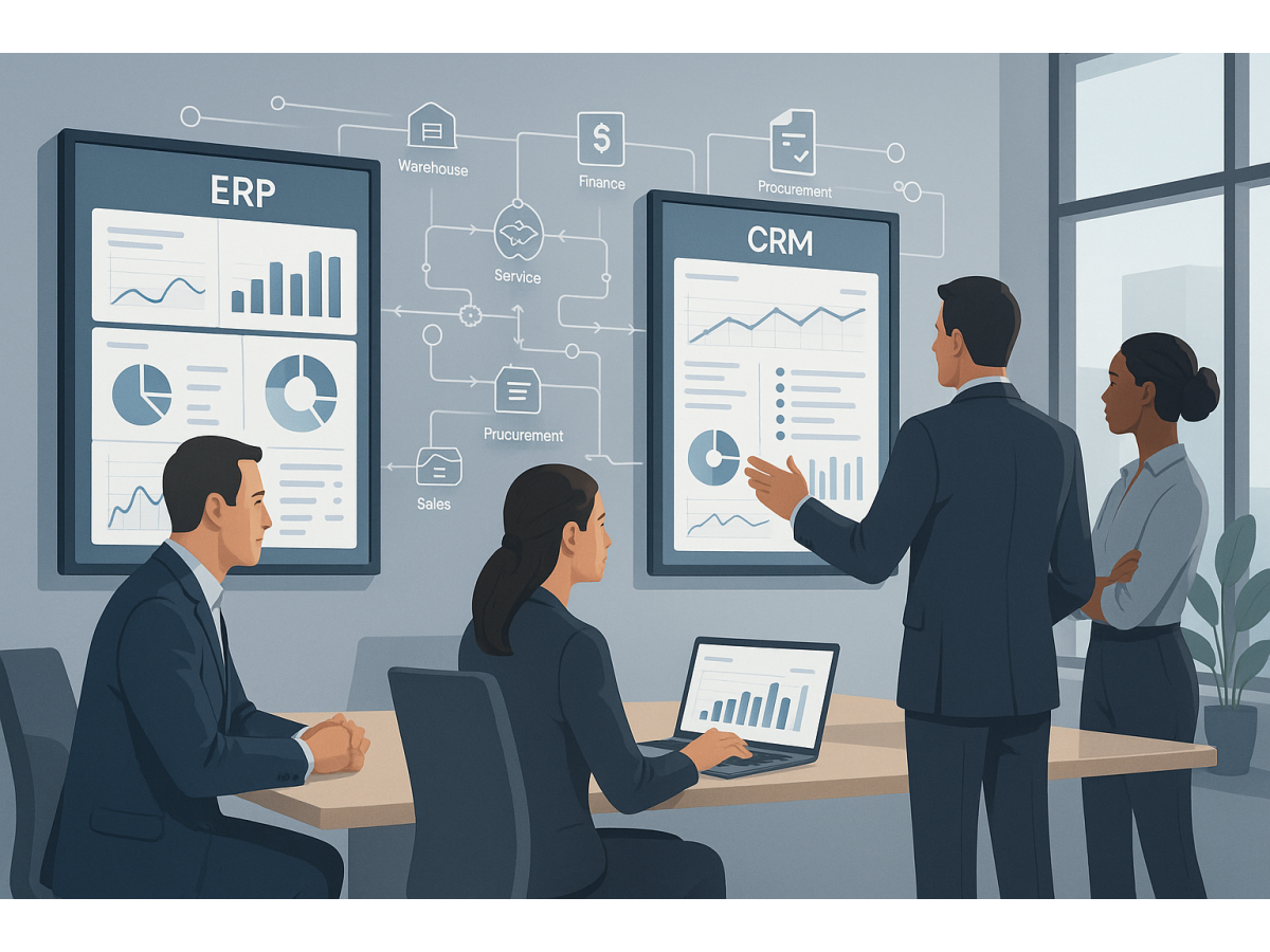 Чому інтеграція ERP і CRM стає основою керованого бізнесу